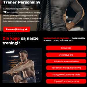 Szablon Trener Personalny
